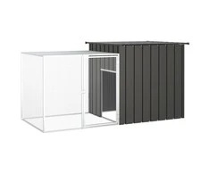 Narvas viščiukams, antracito, 200x91x100cm, plienas