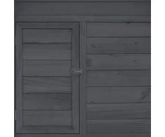 Narvas viščiukams, pilkas/baltas, 152x96x110cm, eglės masyvas