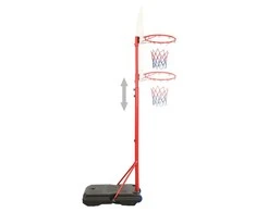 Nešiojamas krepšinio rinkinys, 200–236cm, reguliuojamas
