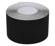 Neslystanti juosta, juodos spalvos, 0,1x20m, PVC