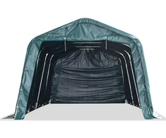 Nuimama palapinė gyvuliams, žalia, 3,3x6,4m, PVC, 550g/m²