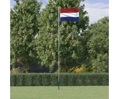 Nyderlandų vėliava su stiebu, aliuminis, 6,23m