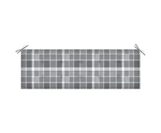 Sodo suoliuko pagalvėlė, 150x50x3cm, oksfordo audinys, languota