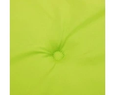 Sodo suoliuko pagalvėlė, ryškiai žalia, 120x50x3cm, audinys