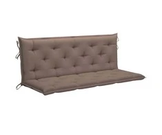 Sodo suoliuko pagalvėlė, taupe, 150x(50+50)x7cm, audinys