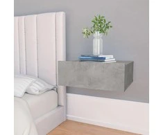 Naktiniai staliukai, 2vnt., betono, 40x30x15cm, mediena