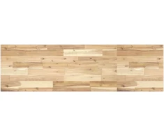 Pakabinama lentyna, 140x40x2cm, neapdorotas akacijos masyvas
