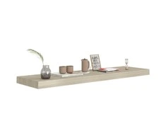 Pakabinama sieninė lentyna, ąžuolo spalvos, 90x23,5x3,8cm, MDF