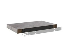 Pakabinama sieninė lentyna, betono pilka, 50x23x3,8cm, MDF
