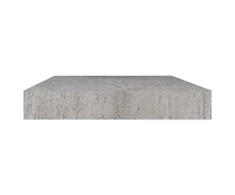 Pakabinama sieninė lentyna, betono pilka, 50x23x3,8cm, MDF
