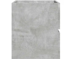 Pakabinama vonios spintelė, betono, 80x38,5x45cm, mediena