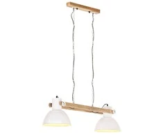 Pakabinamas šviestuvas, baltas, 109cm, 25W, E27