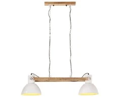 Pakabinamas šviestuvas, baltas, 109cm, 25W, E27