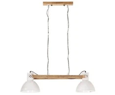 Pakabinamas šviestuvas, baltas, 109cm, 25W, E27