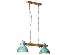 Pakabinamas šviestuvas, baltintas mėlynas, 85x28x109cm, 25W