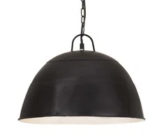 Pakabinamas šviestuvas, juodas, 41cm, 25W, apskritas, E27