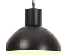 Pakabinamas šviestuvas, juodas, 48cm, 25W, apskritas, E27