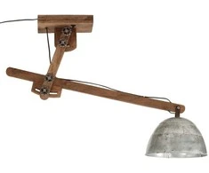 Lubinis šviestuvas, sidabrinis, 105x30x65-108cm, 25W, E27