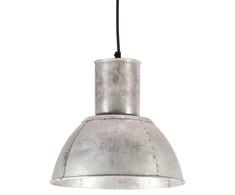 Pakabinamas šviestuvas, sidabrinis, 28,5cm, 25W, apskritas, E27