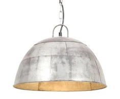 Pakabinamas šviestuvas, sidabrinis, 41cm, 25W, apskritas, E27