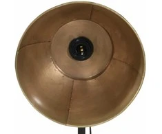 Pakabinamas šviestuvas Toršeras, žalvario, 30x30x100-150cm, 25W, E27, senovinis