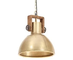Pakabinamas šviestuvas, žalvario, 30cm, 25W, apskritas, E27