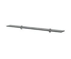 Pakabinamos lentynos, 2vnt., 100x10cm, stiklas, 8mm (243769x2)