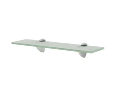 Pakabinamos lentynos, 2vnt., 40x10cm, stiklas, 8mm (243771x2)