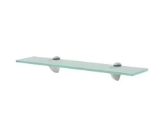 Pakabinamos lentynos, 2vnt., 50x10cm, stiklas, 8mm (243756x2)