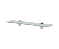 Pakabinamos lentynos, 2vnt., 50x20cm, stiklas, 8mm (243796x2)