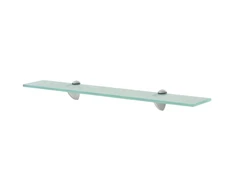 Pakabinamos lentynos, 2vnt., 60x10cm, stiklas, 8mm (243757x2)