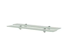 Pakabinamos lentynos, 2vnt., 70x10cm, stiklas, 8mm (243774x2)