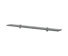 Pakabinamos lentynos, 2vnt., 90x20cm, stiklas, 8mm (243792x2)