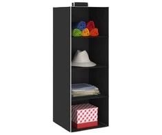 Pakabinamos spintos su 4 lentynomis, 2vnt., audinys