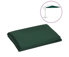 Pakaitinis audinys gembiniam skėčiui, žalios spalvos, 300cm