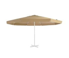 Pakaitinis audinys lauko skėčiui nuo saulės, taupe, 500cm