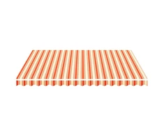Pakaitinis audinys markizei, geltona ir oranžinė, 4x3,5m