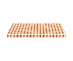 Pakaitinis audinys markizei, geltona/oranžinė spalva, 3,5x2,5m