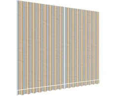 Pakaitinis audinys markizei, įvairių spalvų, 4x3m, dryžuotas