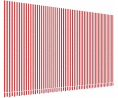 Pakaitinis audinys markizei, raudonas/baltas, 6x3,5m, dryžuotas
