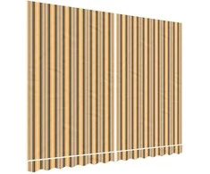 Pakaitinis audinys markizei, spalvotas, 3,5x2,5m, dryžuotas