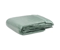 Pakaitinis šiltnamio apdangalas (32m²), žalias, 400x800x200cm