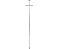 Palapinės kaiščiai, 24vnt., 23cm, skersmuo 6mm, plienas