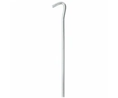 Palapinės kaiščiai, 50vnt., 23cm, skersmuo 7mm, plienas