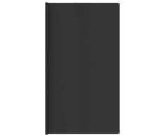 Palapinės kilimėlis, antracito spalvos, 400x800cm, HDPE