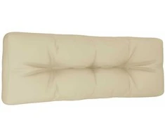 Paletės pagalvėlė, smėlio spalvos, 120x40x12cm, audinys