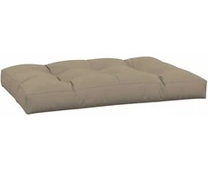 Paletės pagalvėlė, taupe spalvos, 120x80x12cm, audinys