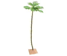Palmė su 192 šiltomis baltomis LED lemputėmis, 300cm