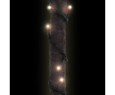 Palmė su 88 šiltomis baltomis LED lemputėmis, 150cm