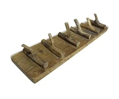 Paltų kabykla, 60x15cm, mišri perdirbta mediena